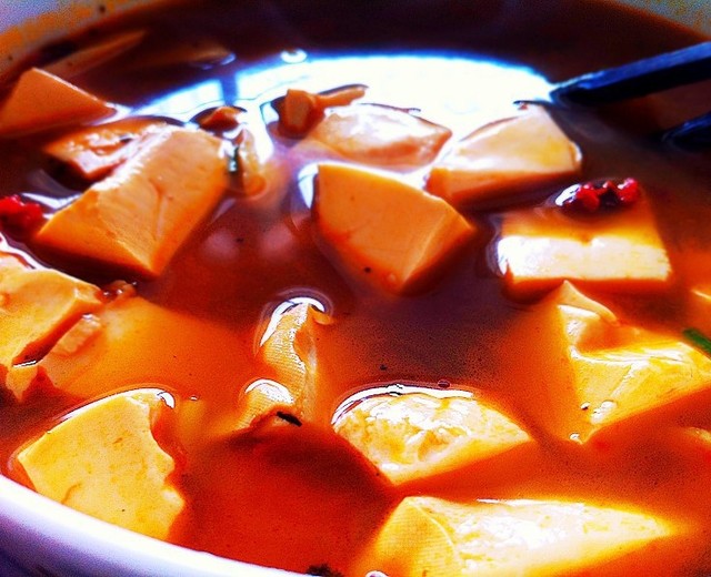 红油豆腐汤