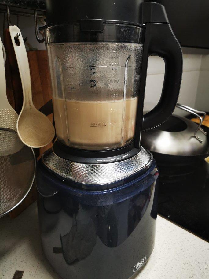 破壁机食谱 红豆花生红枣奶