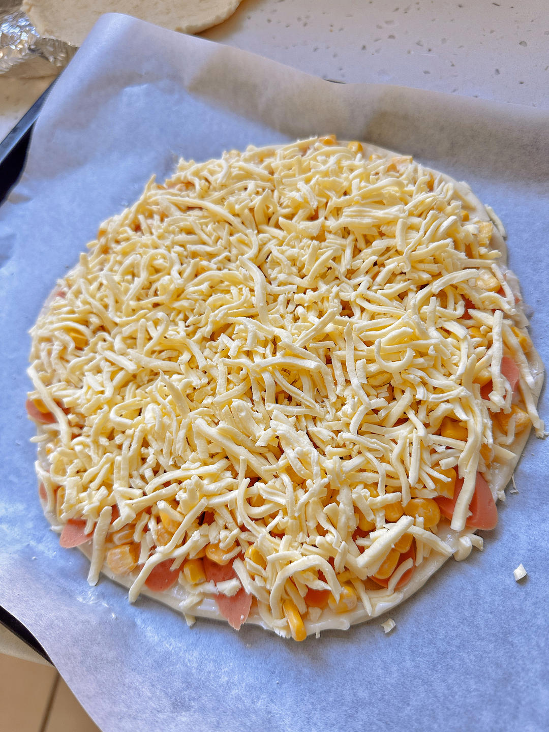 八寸披萨饼皮（四个）制作