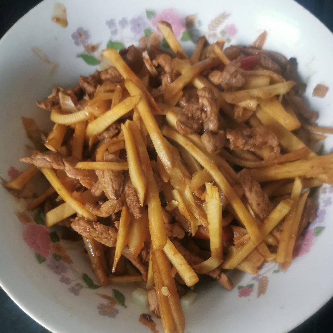 冬笋炒肉