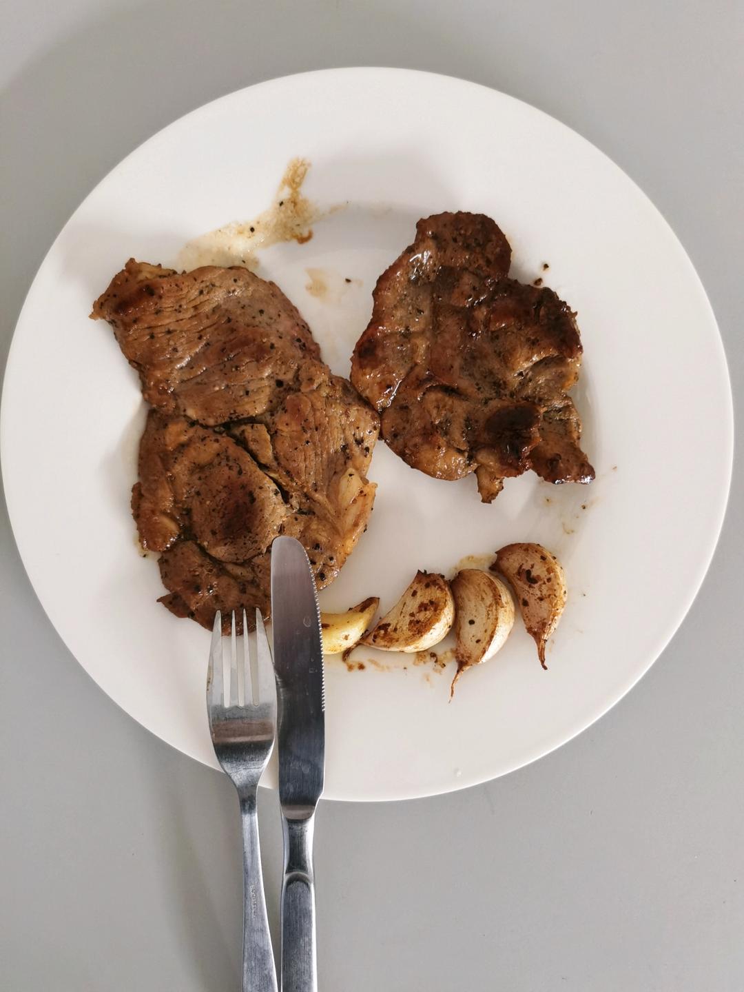 五分钟成就的宴客菜：香煎梅花肉