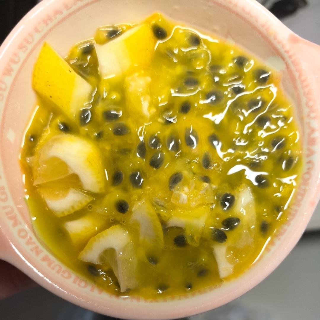 夏日必做！百香果柠檬蜂蜜冻茶