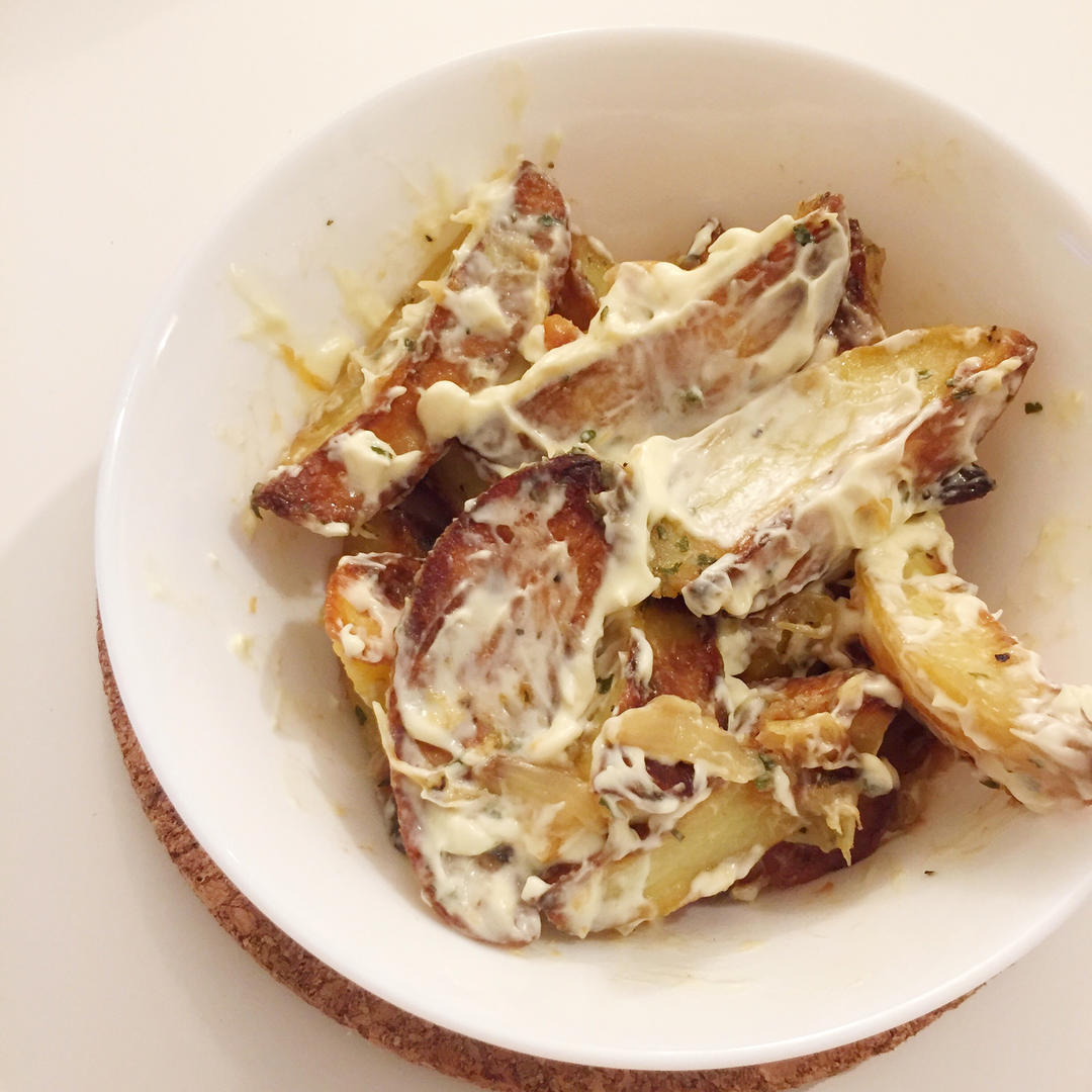 可以开店的蒜香薯角❗空气炸锅即可复制🎉