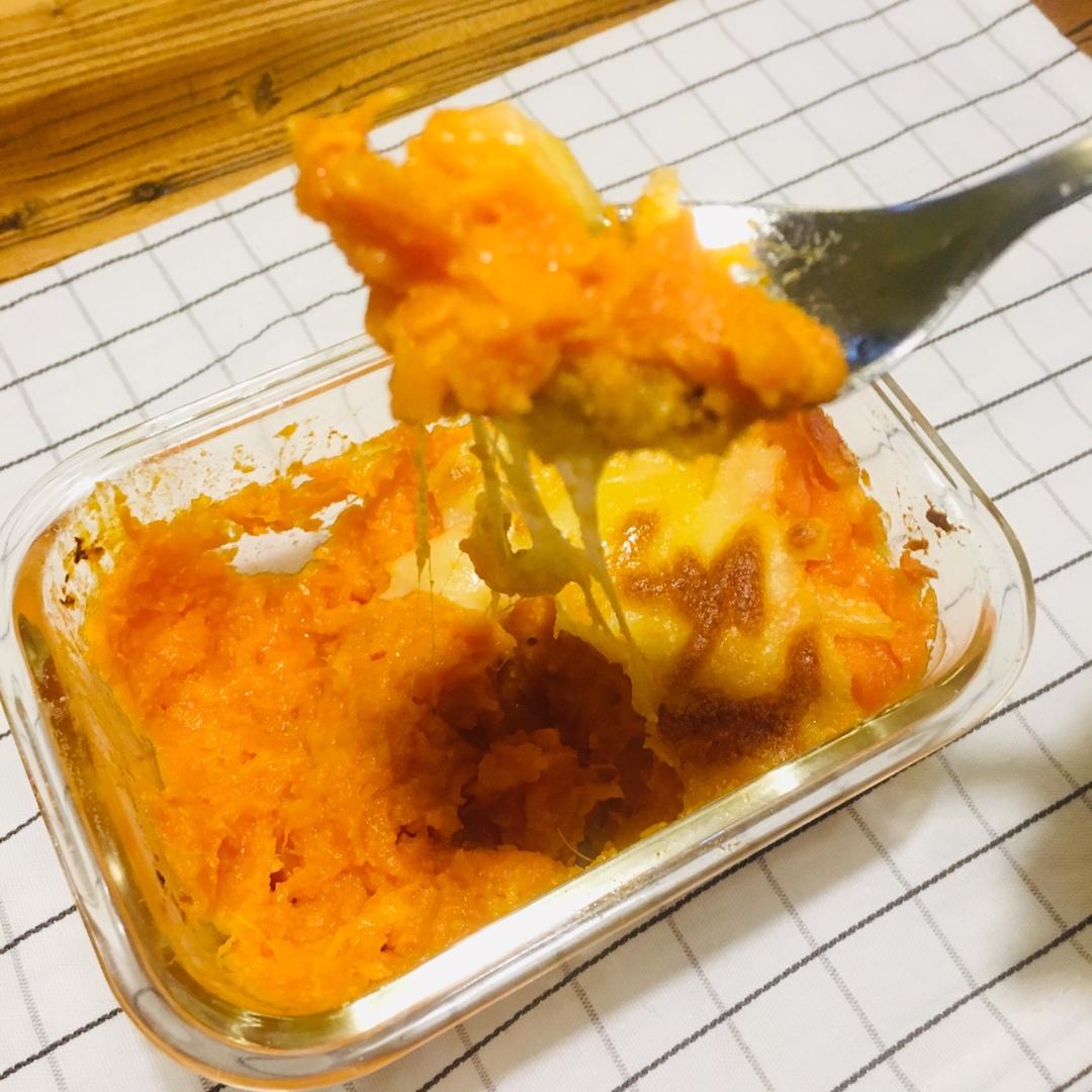 超拉丝芝士焗红薯❗奶香浓郁