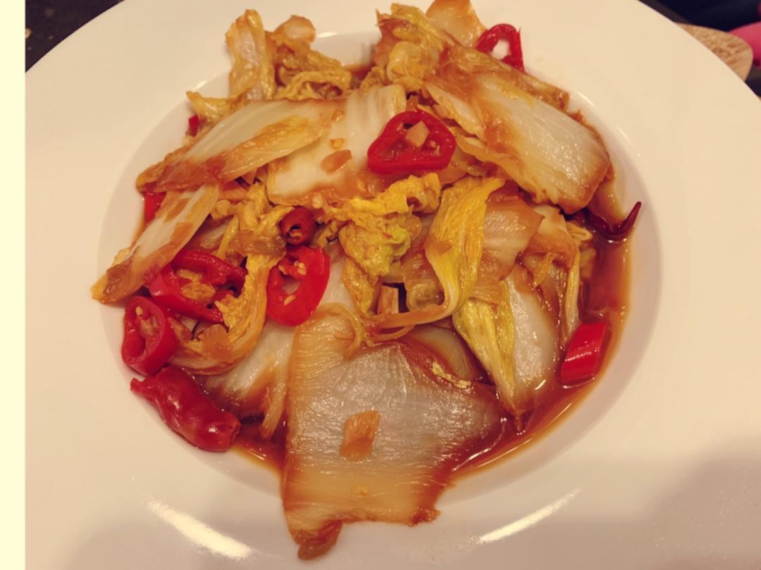 炝炒白菜