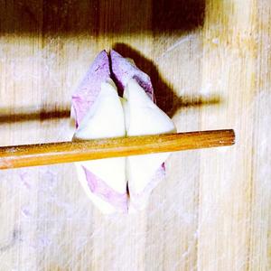 紫薯莲花馒头的做法 步骤7
