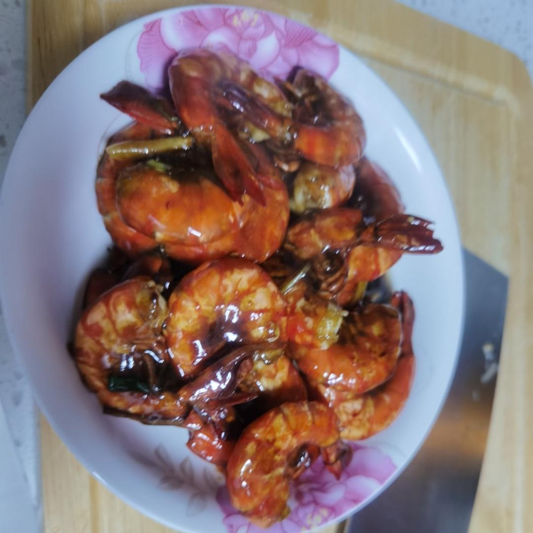 零失败的烧黑虎虾