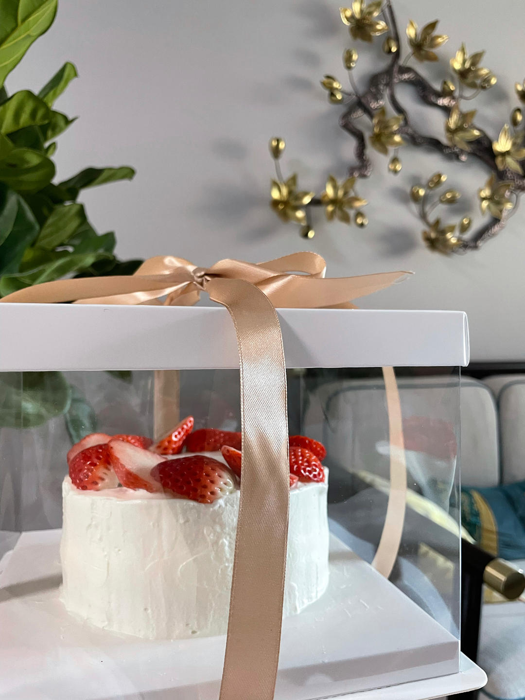 《Tinrry+》草莓奶油蛋糕（8寸配方）