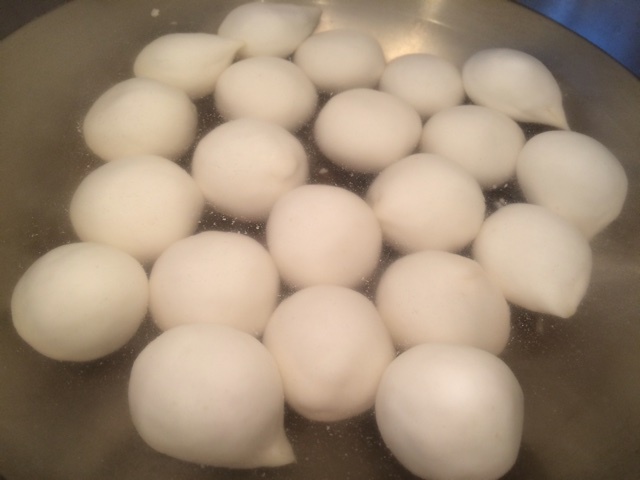 肉末萝卜咸汤圆