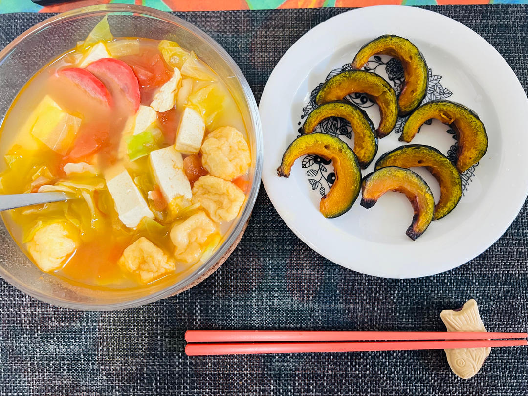 低卡高蛋白番茄豆腐汤