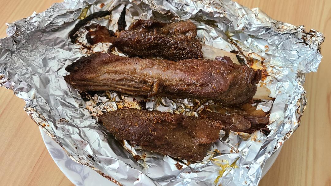 超好吃的烤羊排烤箱版