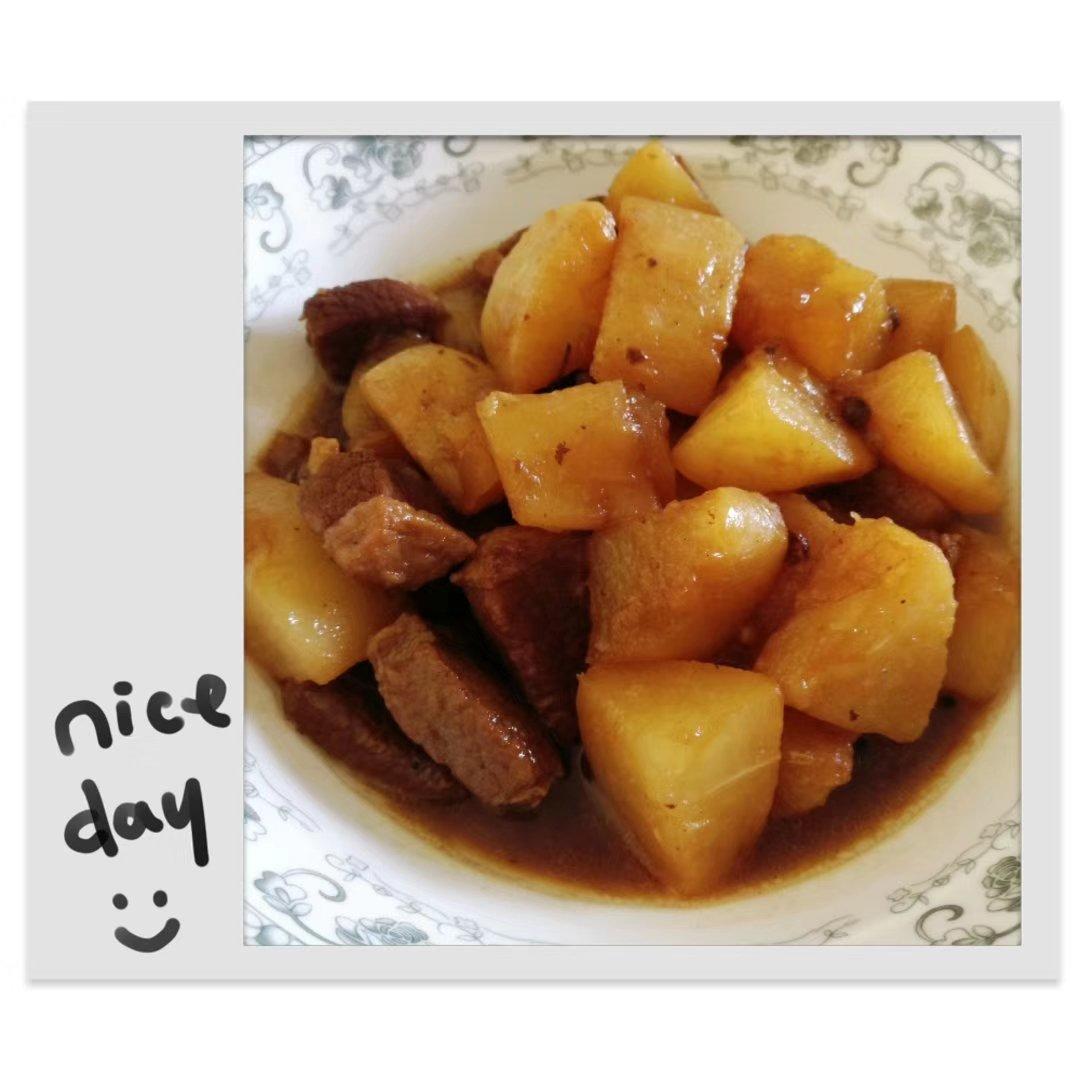 萝卜炖牛腩