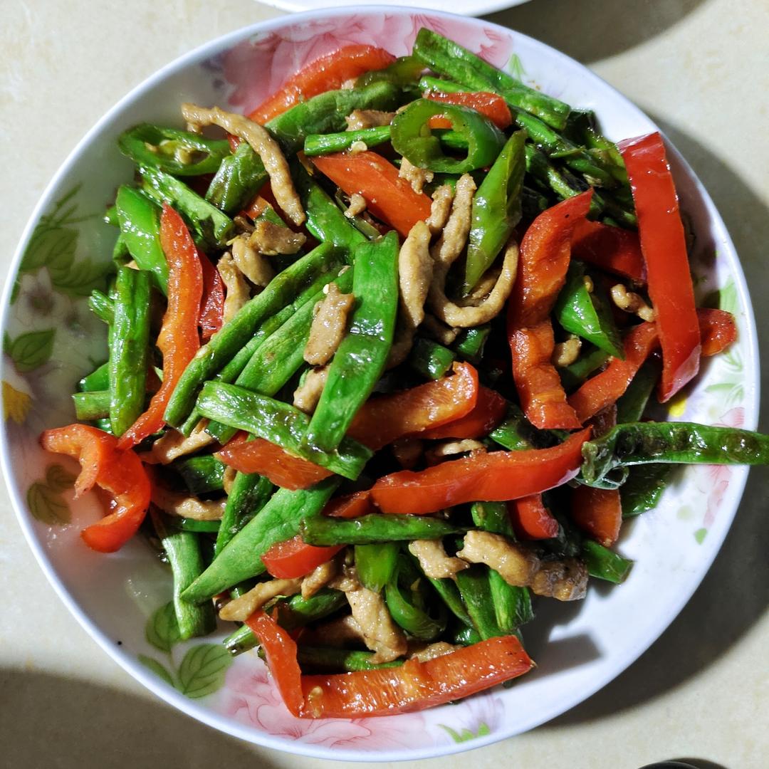 四季豆炒肉