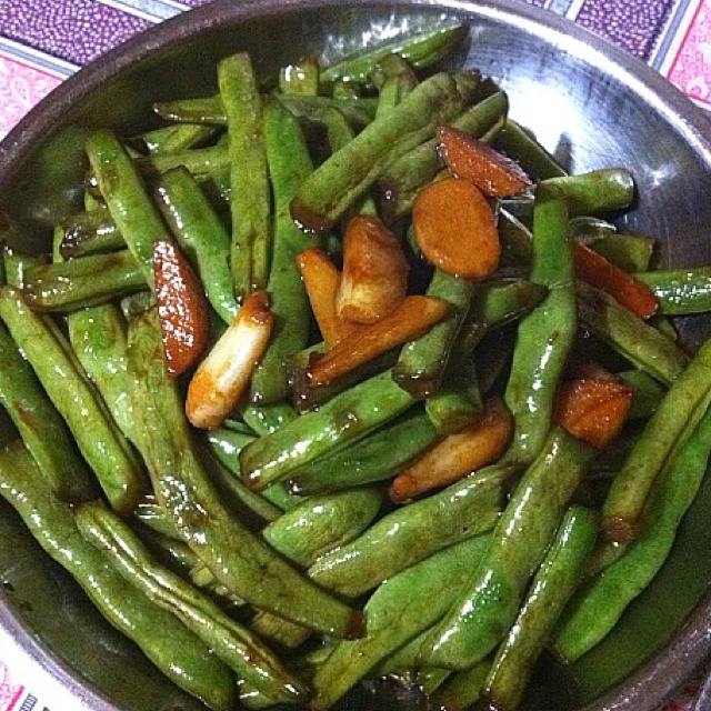 素干煸豆角