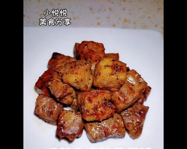 香煎牛肉粒