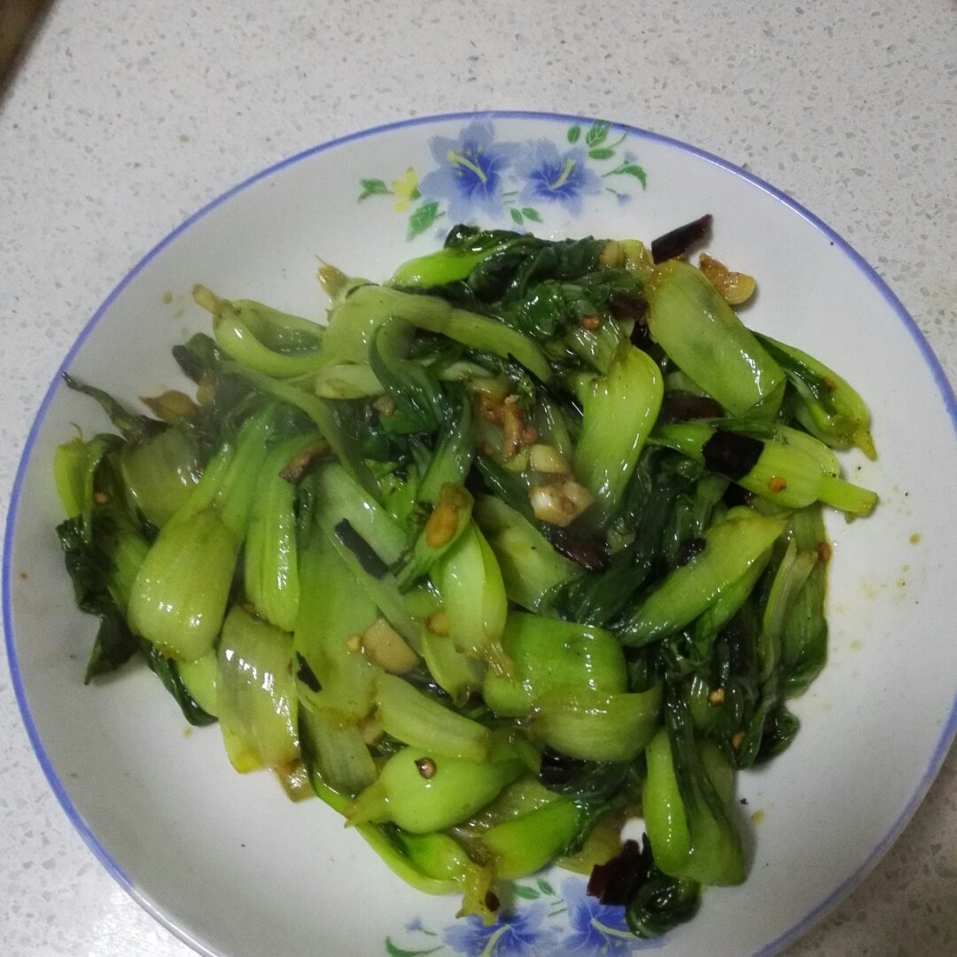 炝炒小油菜