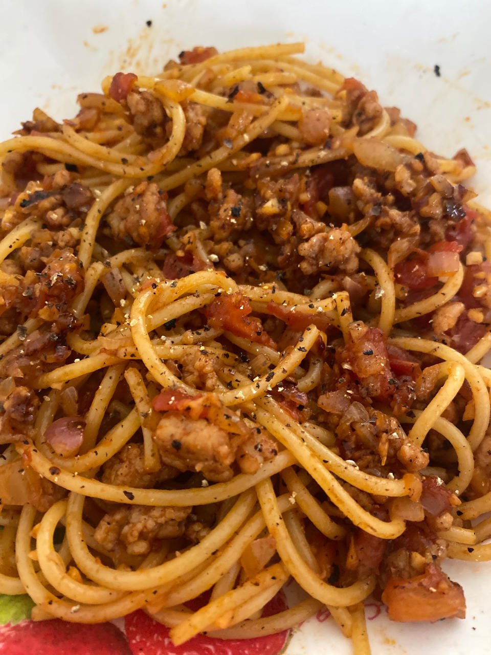 番茄肉酱意面