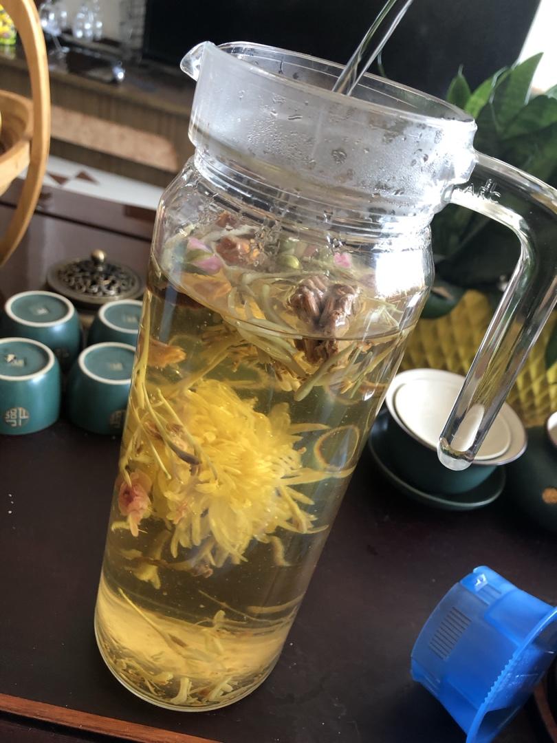 节日后的花草茶（降火气）