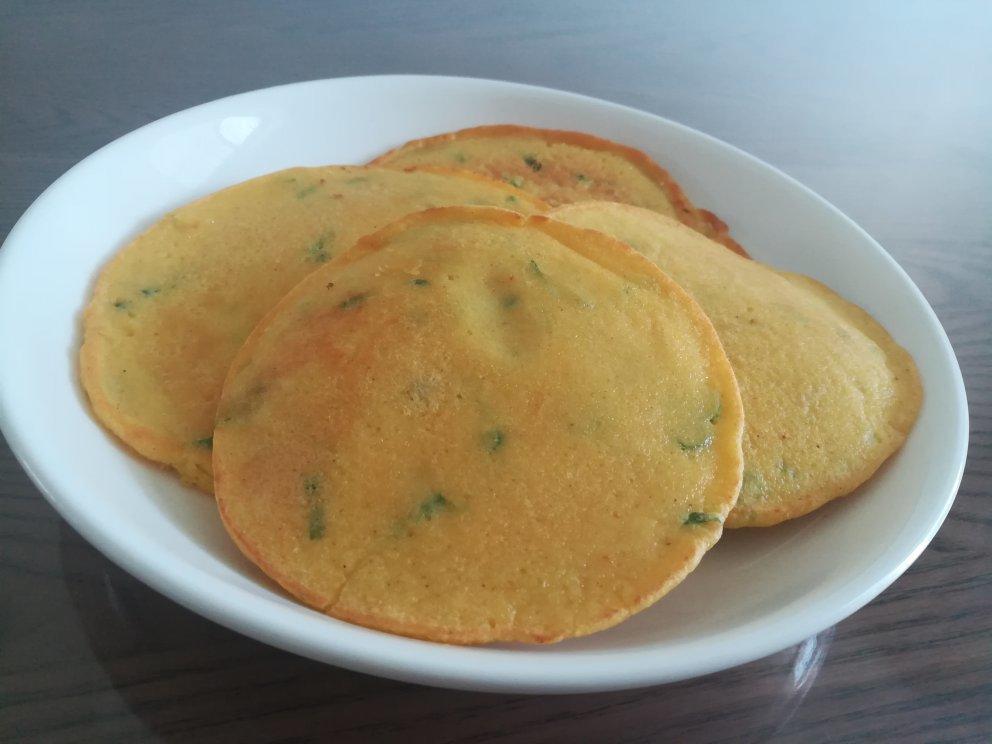 葱香玉米面饼～饱腹感极强的轻食主食