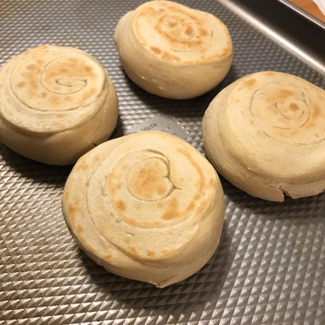 烤箱版白吉馍