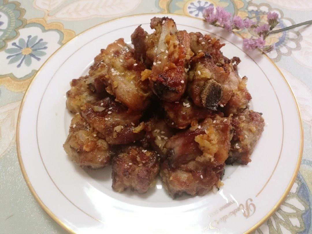 香到骨头里的蒜香排骨（烤箱）