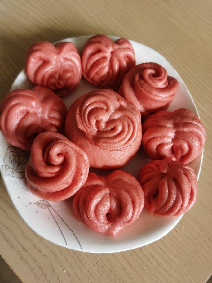 心形馒头【抖音面点1⃣️】