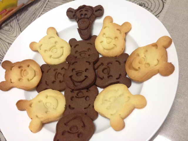 卡通黄油饼干