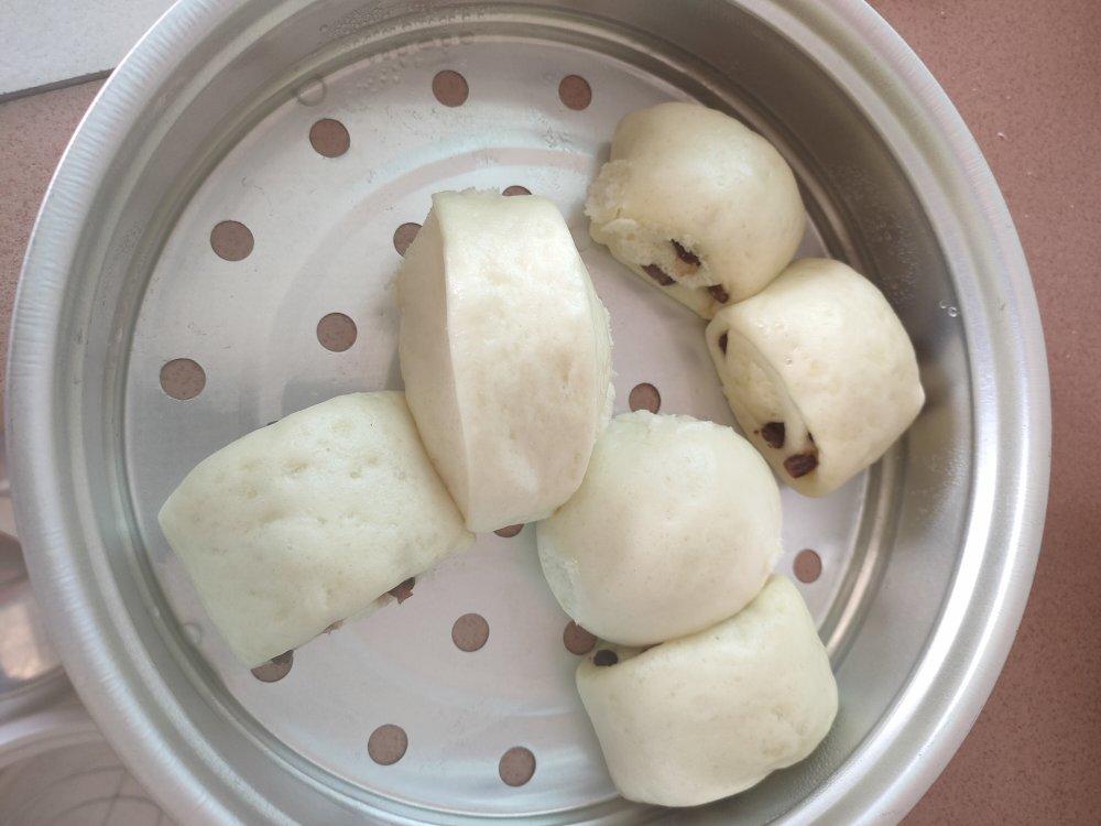 一口小馒头～抹茶味（不用泡打粉）