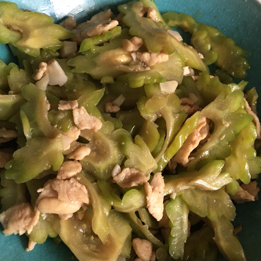 苦瓜炒肉