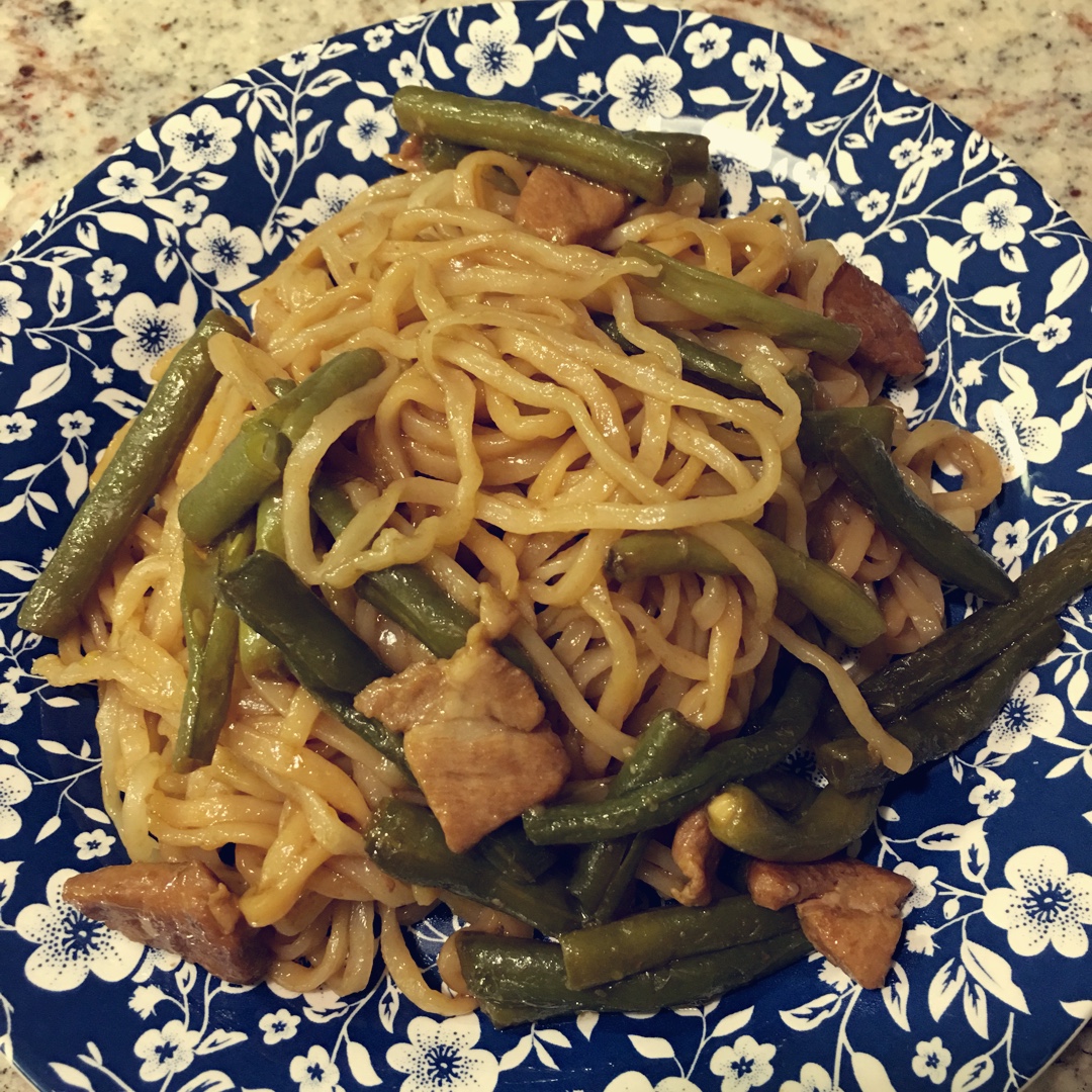 豆角焖面