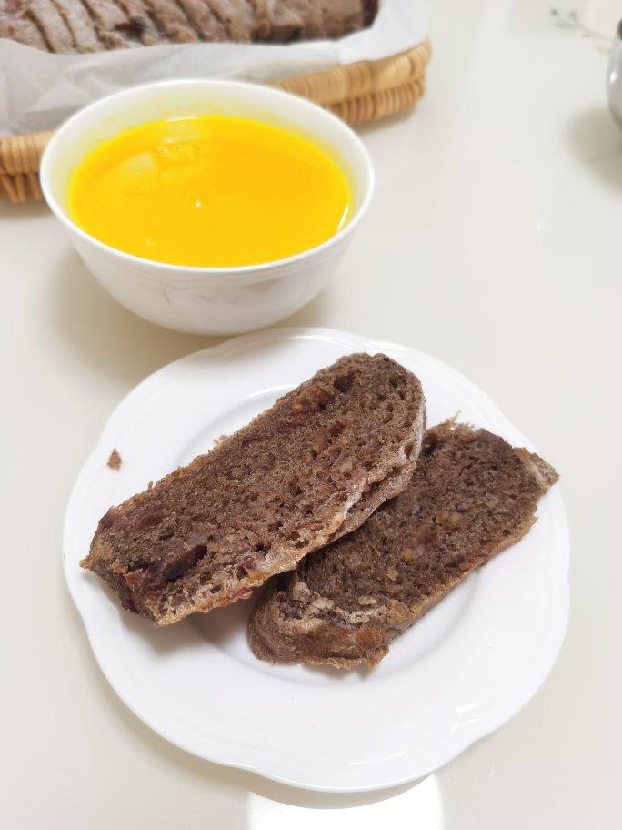 德国婆婆秘方·只多一料·香得上天的全麦核桃蔓越欧包