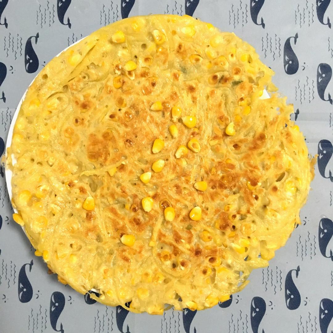 玉米土豆丝小煎饼