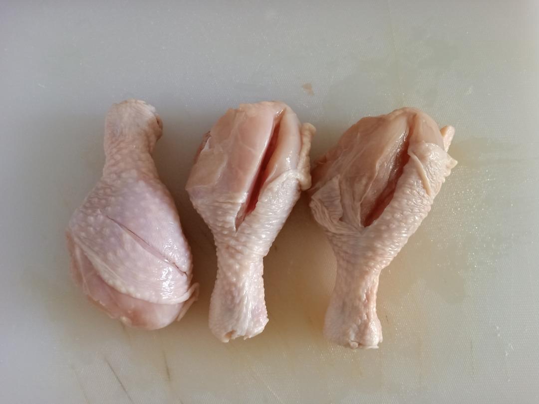 超简单的椒盐蒸鸡腿