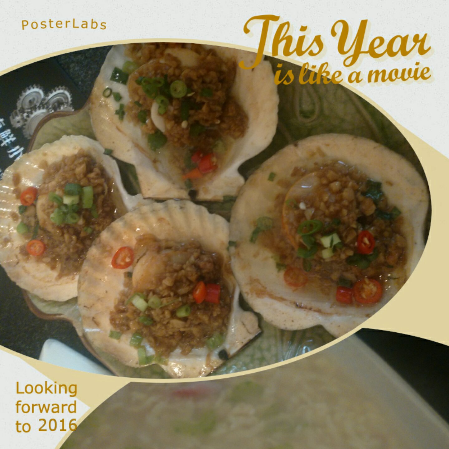 蒜蓉粉丝蒸扇贝