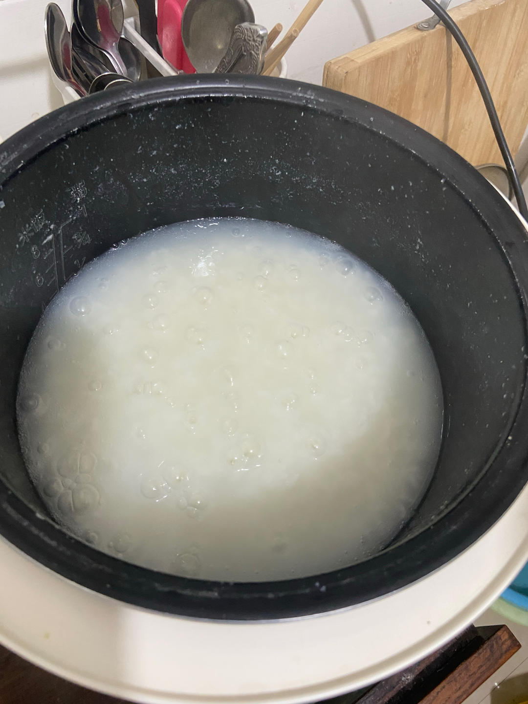 电饭煲煮粥的做法