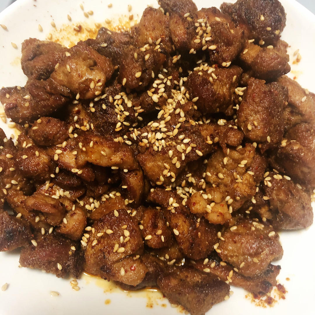 超越羊肉串的孜然爆炒羊肉