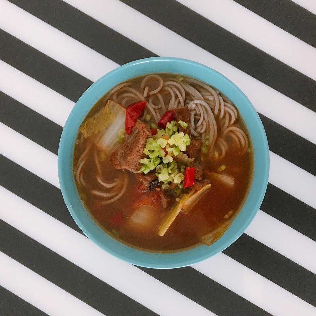 【红烧牛肉面】