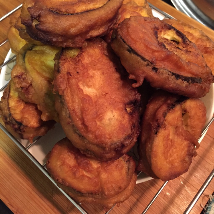 香炸茄盒-家乡的味道 Stuffed Fried Eggplant with Pork