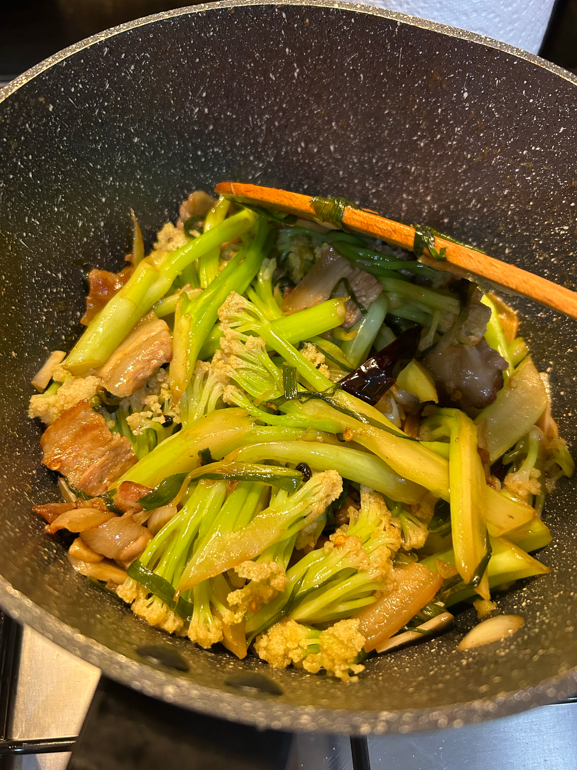 干锅有机花菜