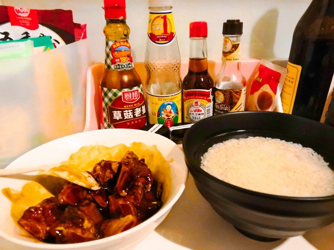 超好吃的排骨糯米饭