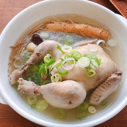 삼계탕韩式参鸡汤夏日补身韩剧同款
