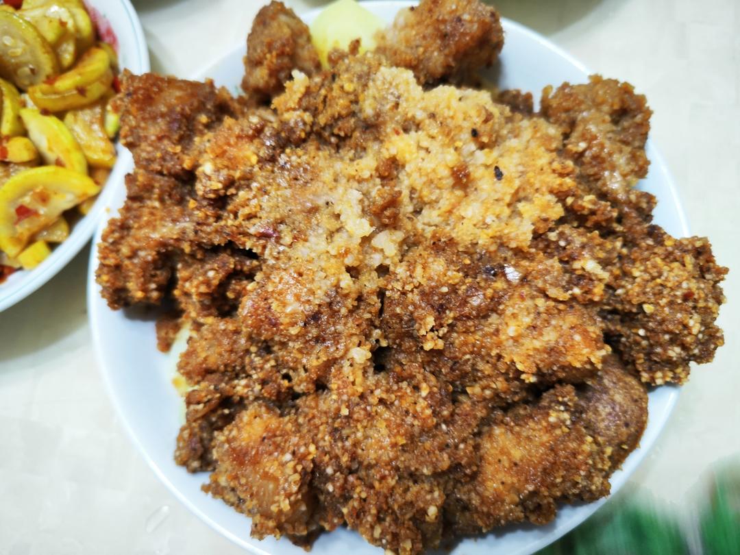 绝绝子！甩饭店几条街的粉蒸肉（粉蒸排骨）
