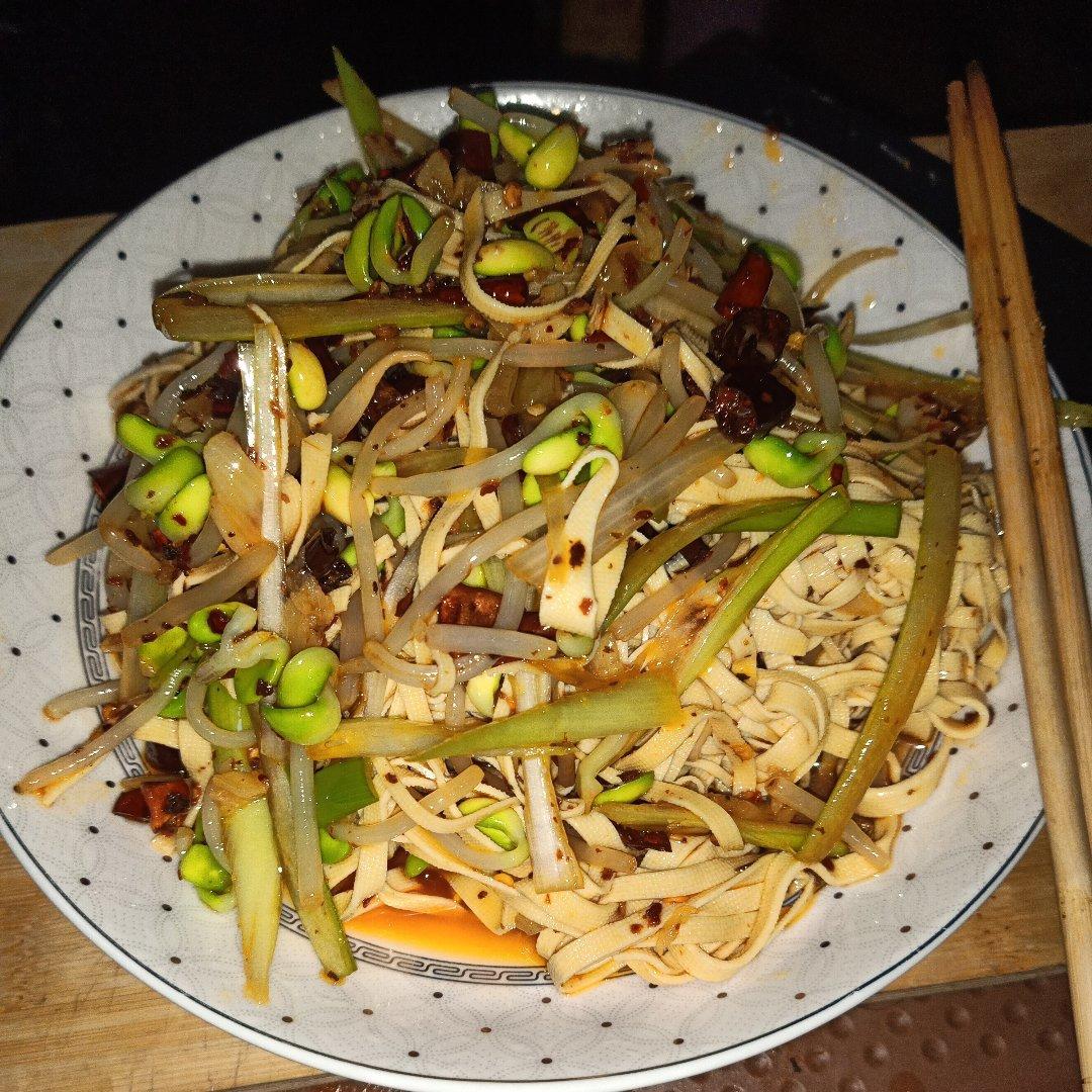 家常豆腐丝