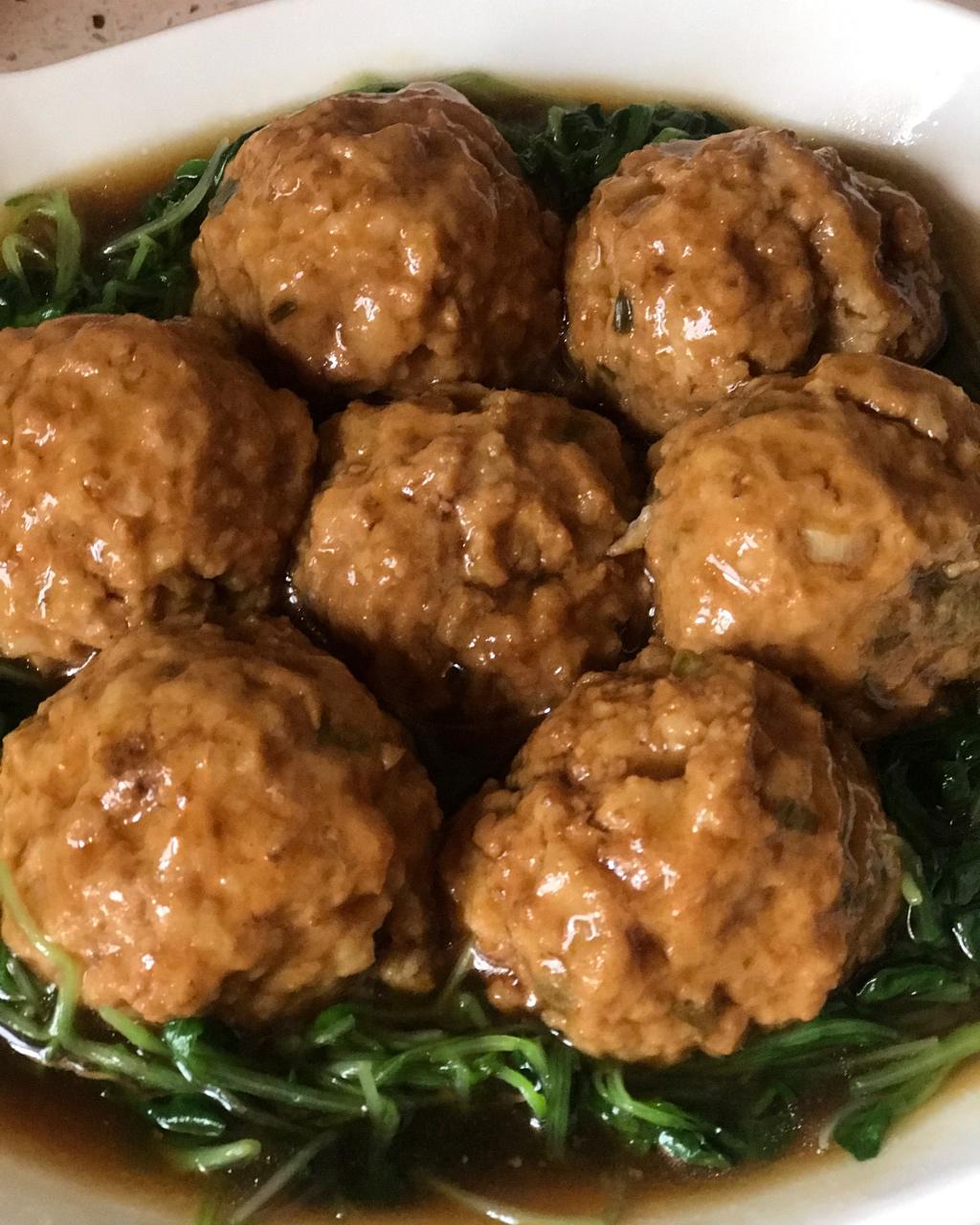 最好吃的扬州狮子头