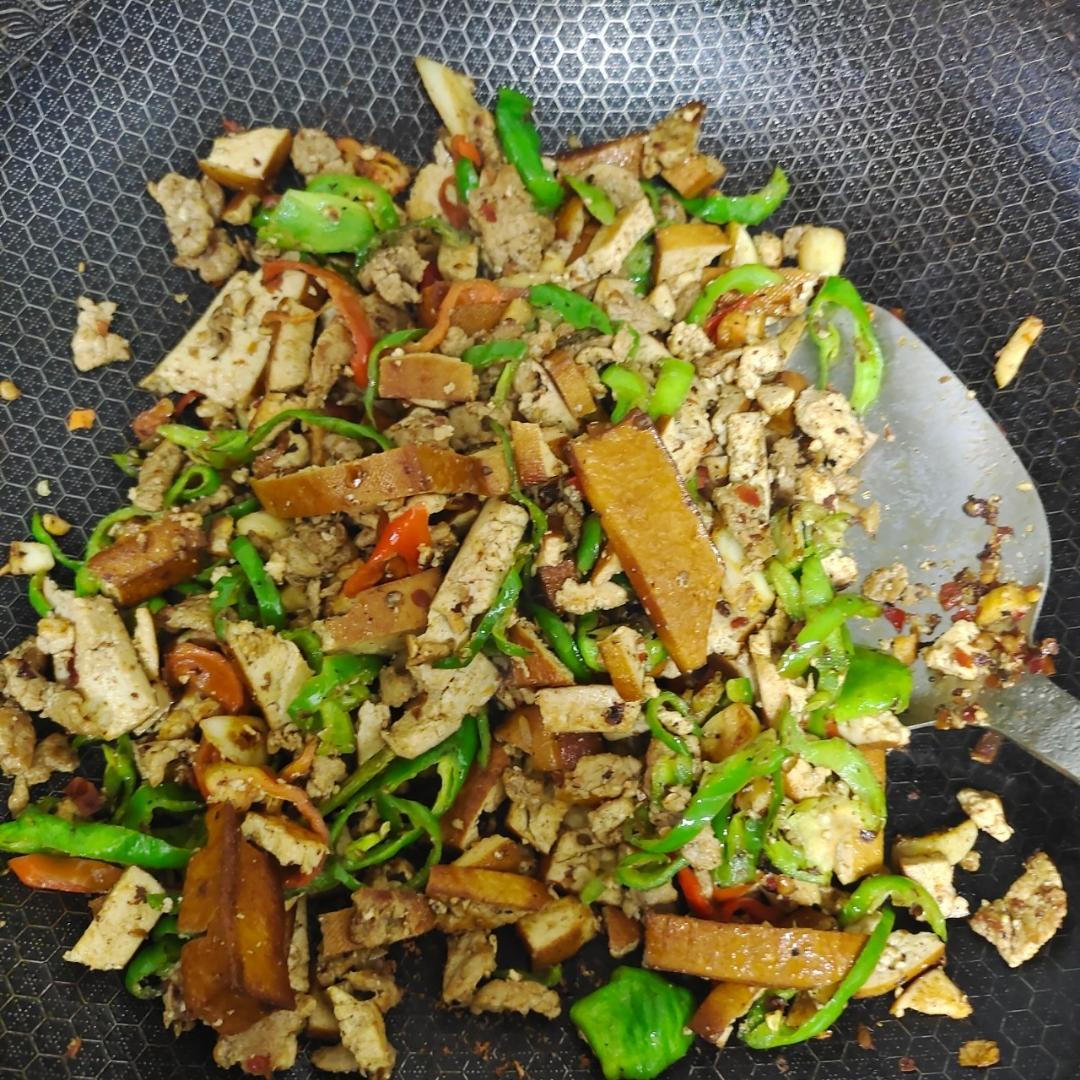 下饭湘菜【小炒攸县香干】，随手一炒就好吃！