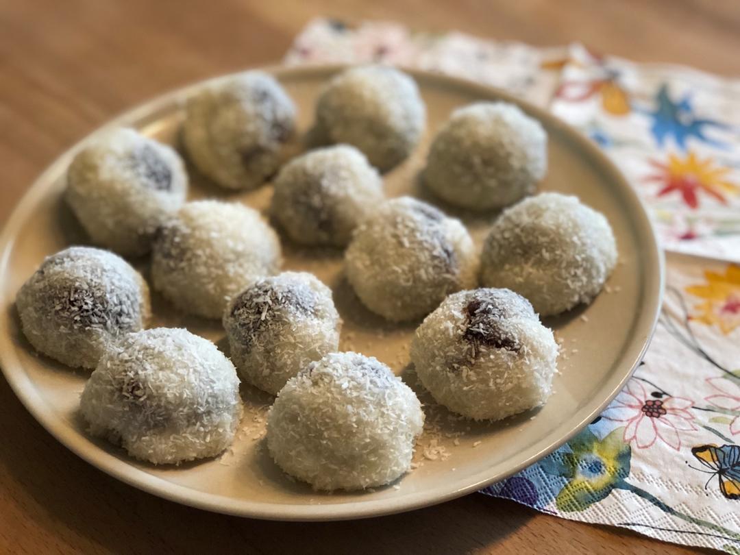 红豆沙糯米糍