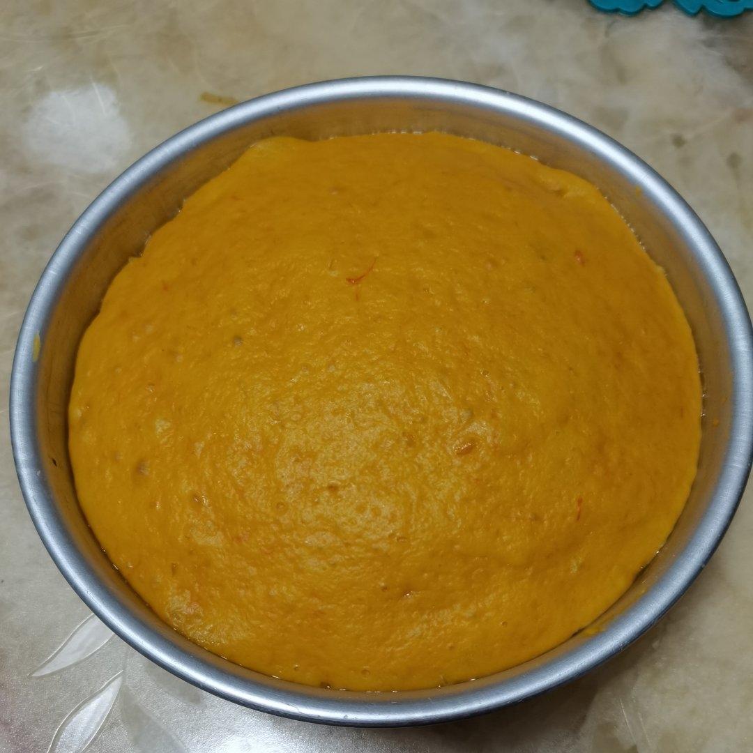 松软不发粘的南瓜发糕