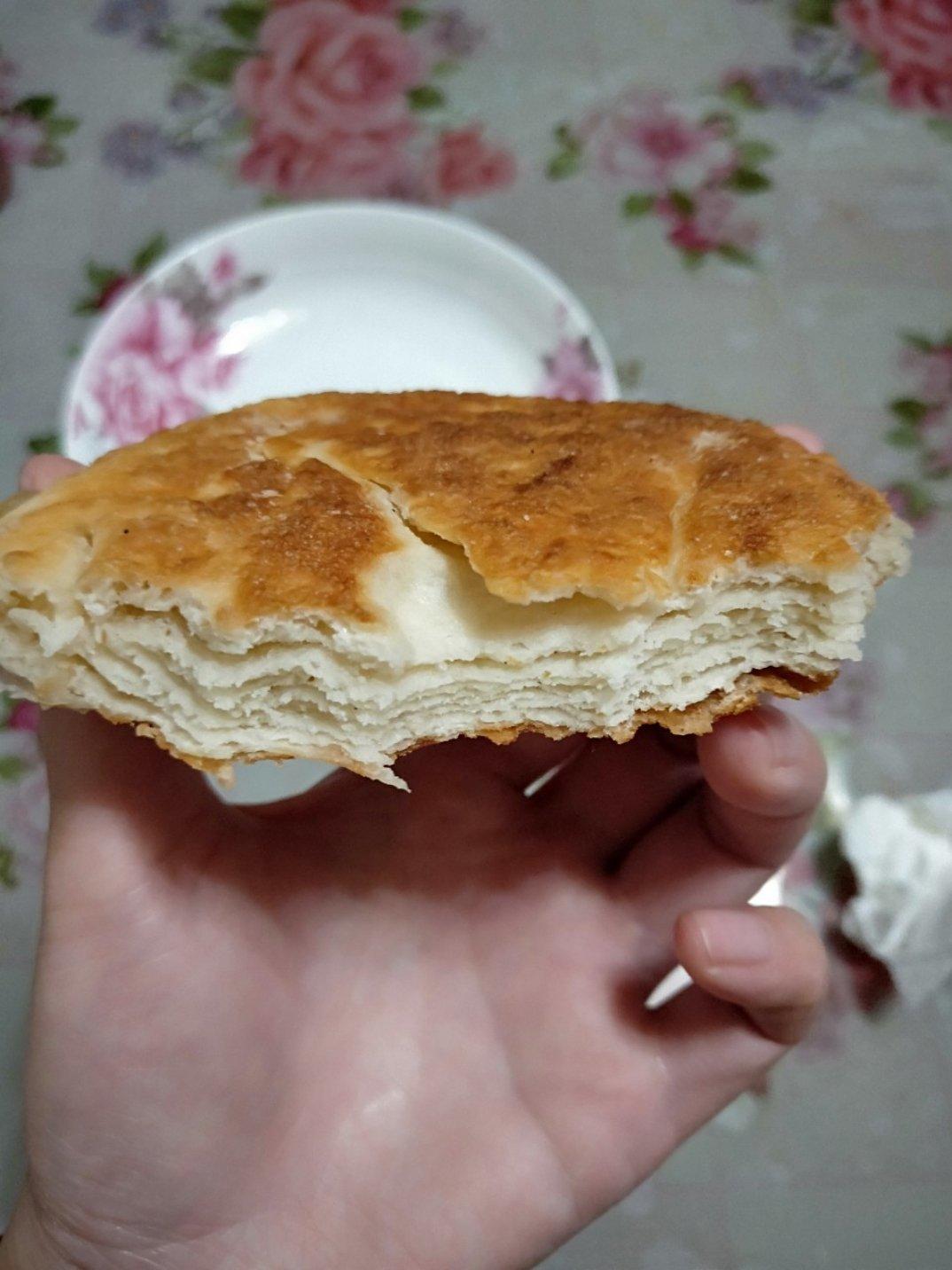 葱花椒盐千层饼