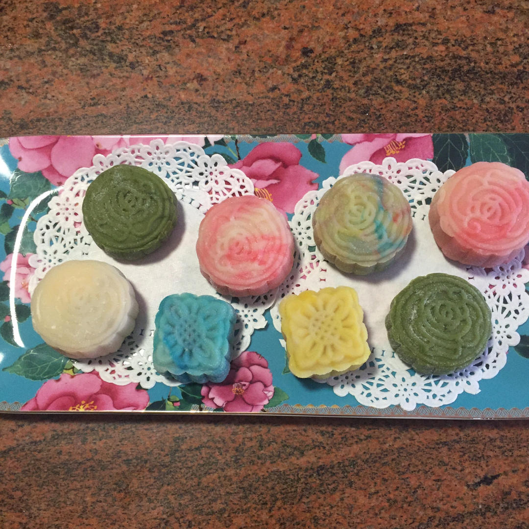 免蒸烤，香甜软糯的奥利奥冰皮月饼，巨好吃