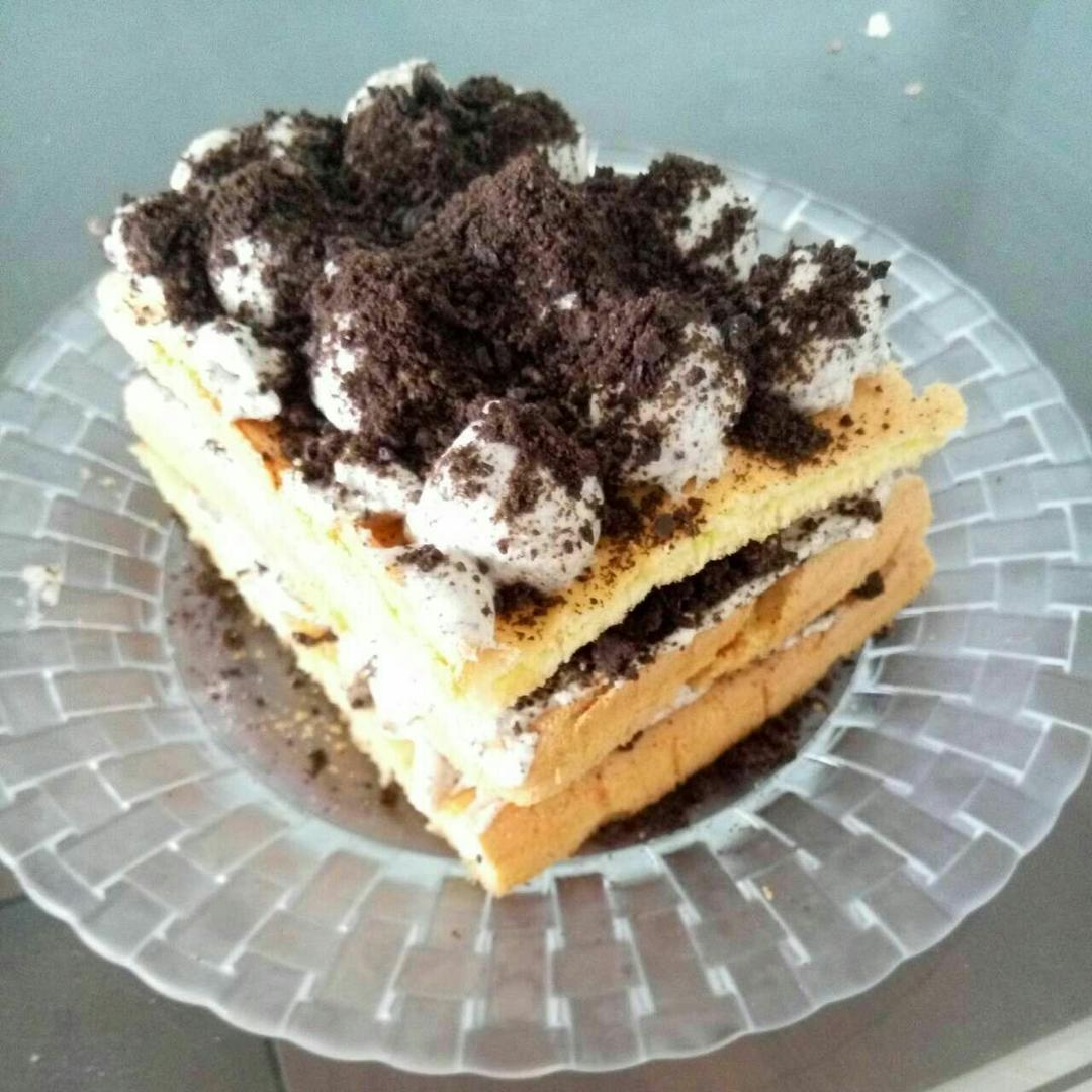 好吃到流泪的奥利奥咸奶油盒子蛋糕